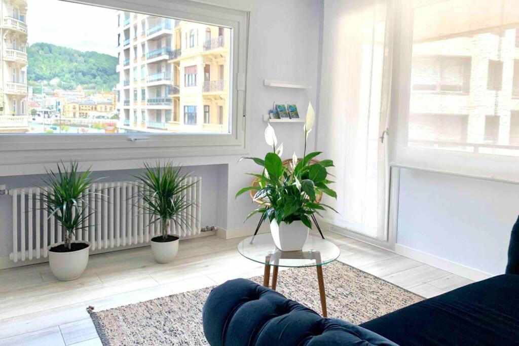 New Gorgeous Central Apartment - Beachfront - 3 Bd San Sebastián Eksteriør bilde