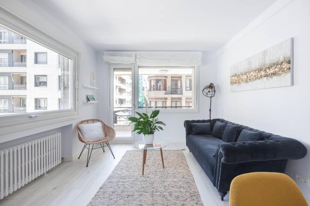 New Gorgeous Central Apartment - Beachfront - 3 Bd San Sebastián Eksteriør bilde