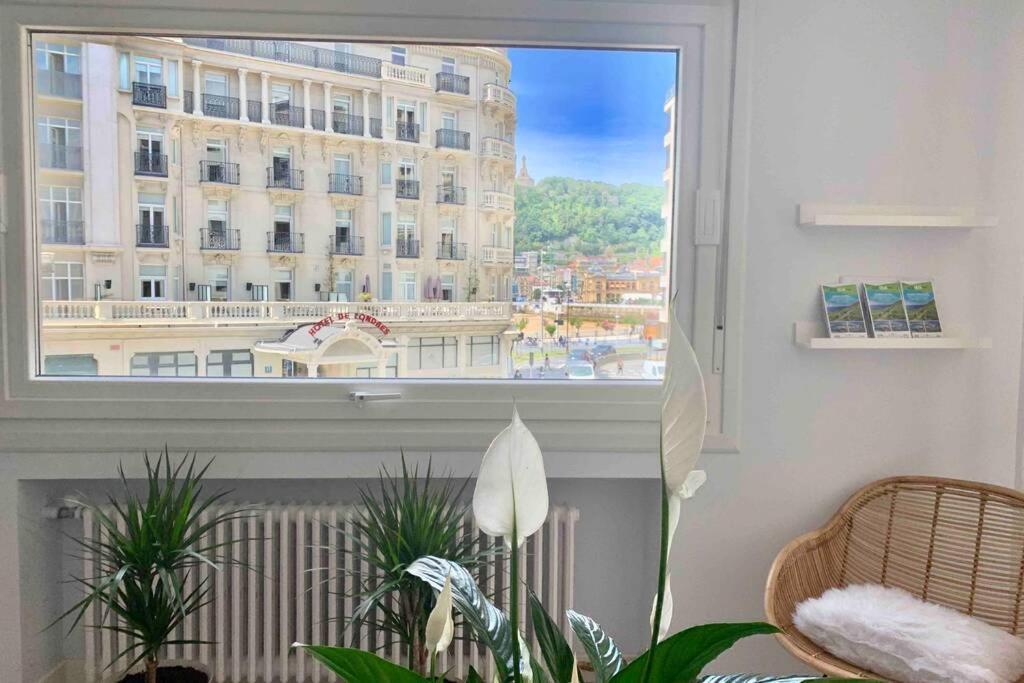 New Gorgeous Central Apartment - Beachfront - 3 Bd San Sebastián Eksteriør bilde