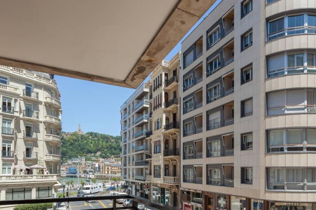 New Gorgeous Central Apartment - Beachfront - 3 Bd San Sebastián Eksteriør bilde