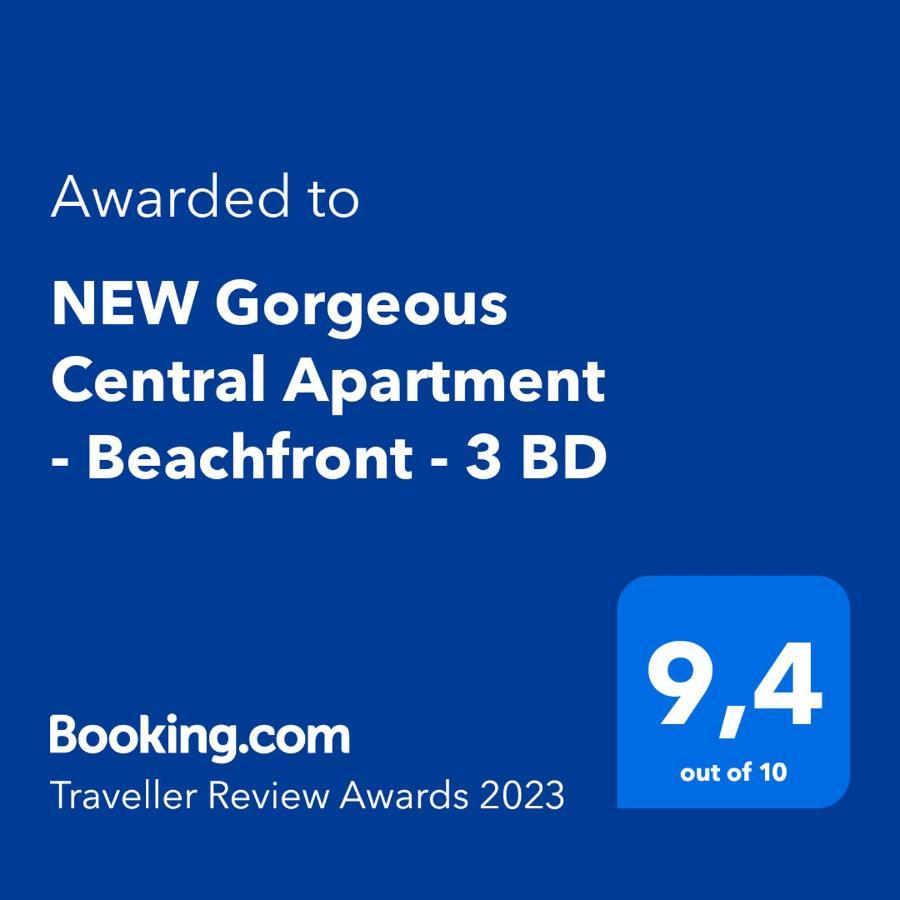 New Gorgeous Central Apartment - Beachfront - 3 Bd San Sebastián Eksteriør bilde